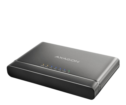 Akcesoria do dysków AXAGON Adapter USB-C 10Gbps NVMe M.2 2.5/3.5 SSD&HDD Clone Master 2 ADSA-CC